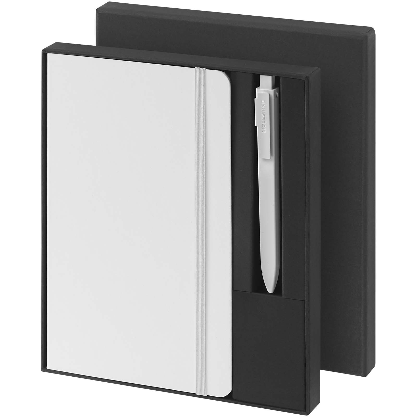 Set de regalo con libreta y bolígrafo Moleskine para personalizar con logo - Imagen 2