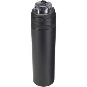 Botella de agua Theron de 800 ml de acero inoxidable de pared simple reciclado (RCS)
