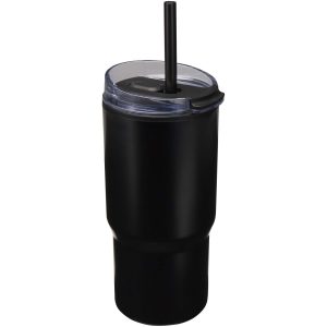 Vaso térmico de doble pared reciclado RCS de 540 ml de Westin con pajita