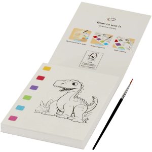 Set de cuaderno para colorear y rotuladores acuarelables "Quell"