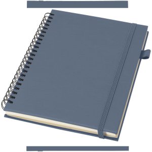 Cuaderno Liss A5 de tapa dura de plástico reciclado con espiral