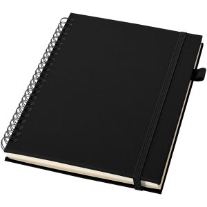 Cuaderno Liss A5 de tapa dura de plástico reciclado con espiral