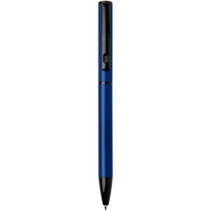 Bolígrafo giratorio de aluminio reciclado Verton con funda (tinta azul)