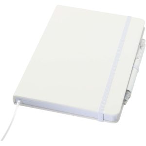 Set de cuaderno reciclado y bolígrafo Spectrum A5