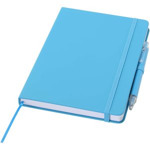 Set de cuaderno reciclado y bolígrafo Spectrum A5