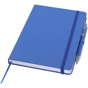 Set de cuaderno reciclado y bolígrafo Spectrum A5