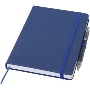 Set de cuaderno reciclado y bolígrafo Spectrum A5