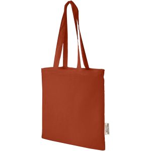 Bolsa Tote de algodón reciclado GRS de 140 g/m2 de 7 L Madras