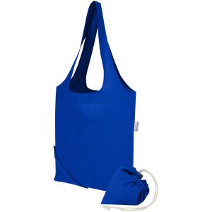 Bolsa de tela de algodón reciclada GRS «Madras Blend»