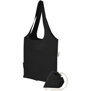 Bolsa de tela de algodón reciclada GRS «Madras Blend»