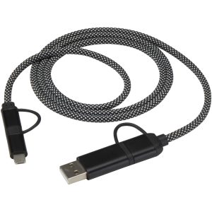 Cable de carga magnético 5 en 1 SMART de 65 W y 100 cm con certificación RCS