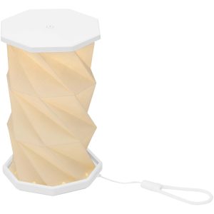 Lámpara de mesa plegable de plástico reciclado Celestia