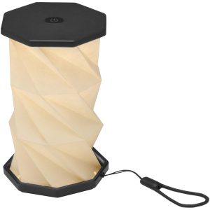 Lámpara de mesa plegable de plástico reciclado Celestia