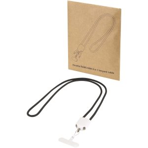 Cable de carga con cordón de plástico reciclado Ion 65 W 5 en 1