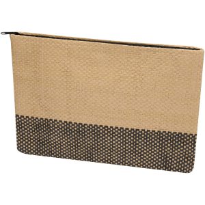 Bolsa con cremallera de papel de paja Rhythm