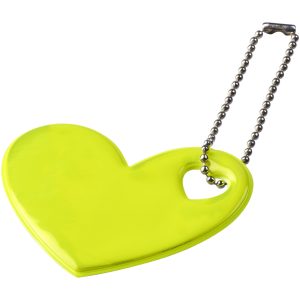 Colgante de corazón de PVC reflectante H-12 RFX™