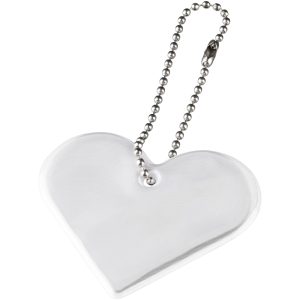 Colgante de corazón de PVC reflectante H-16 RFX™