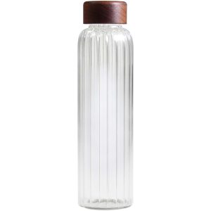 Botella de agua Citizen Green Purflow de 500 ml de vidrio de borosilicato