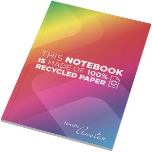 Cuaderno Novella Austen de tapa blanda reciclada