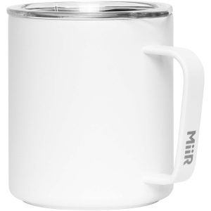 Taza de acampada MiiR de acero inoxidable con aislamiento al vacío
