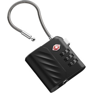 Candado de combinación Xtorm Lock Tag TSA con localizador