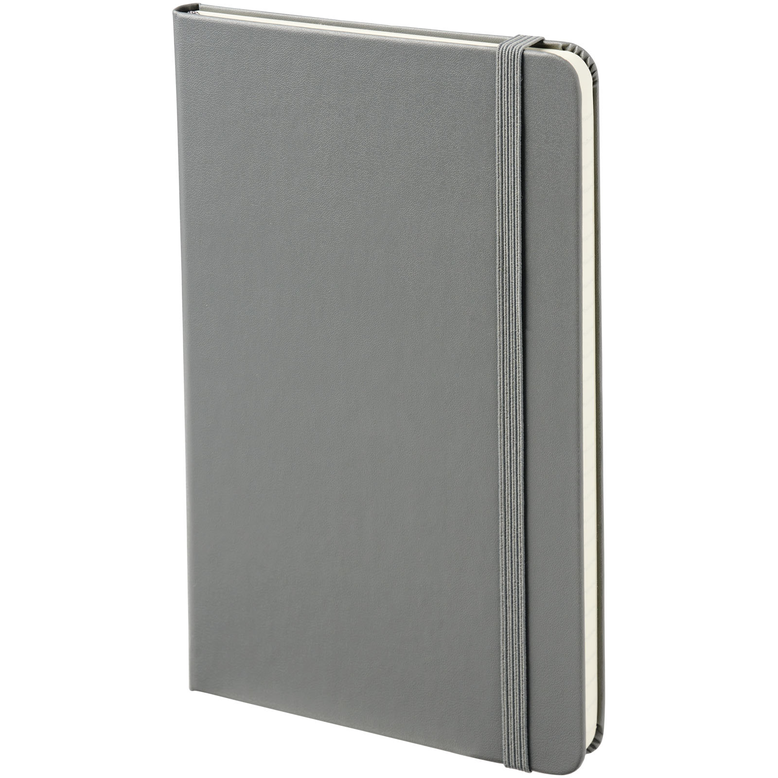 Libreta de tapa dura M rayada Classic para personalizar con logo - Imagen 3