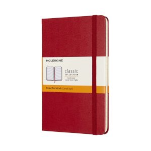 Libreta de tapa dura M rayada Classic