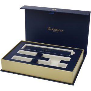 Set de bolígrafo y rollerball con caja de regalo "Graduate"