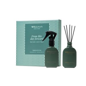 Set de regalo de Wellmark Tender Affection con un ambientador y un difusor de 50 ml