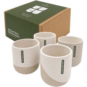 Juego de tazas para té y matcha Reclay de 350 ml de Originalhome